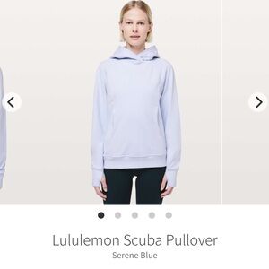 Lululemon pullover scuba hoodie